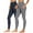 Gray, variant on 2pcs Womens Yoga Pants with Pockets High Waisted Belly Control, Workout Compression Leggings for Gym Running Fitness