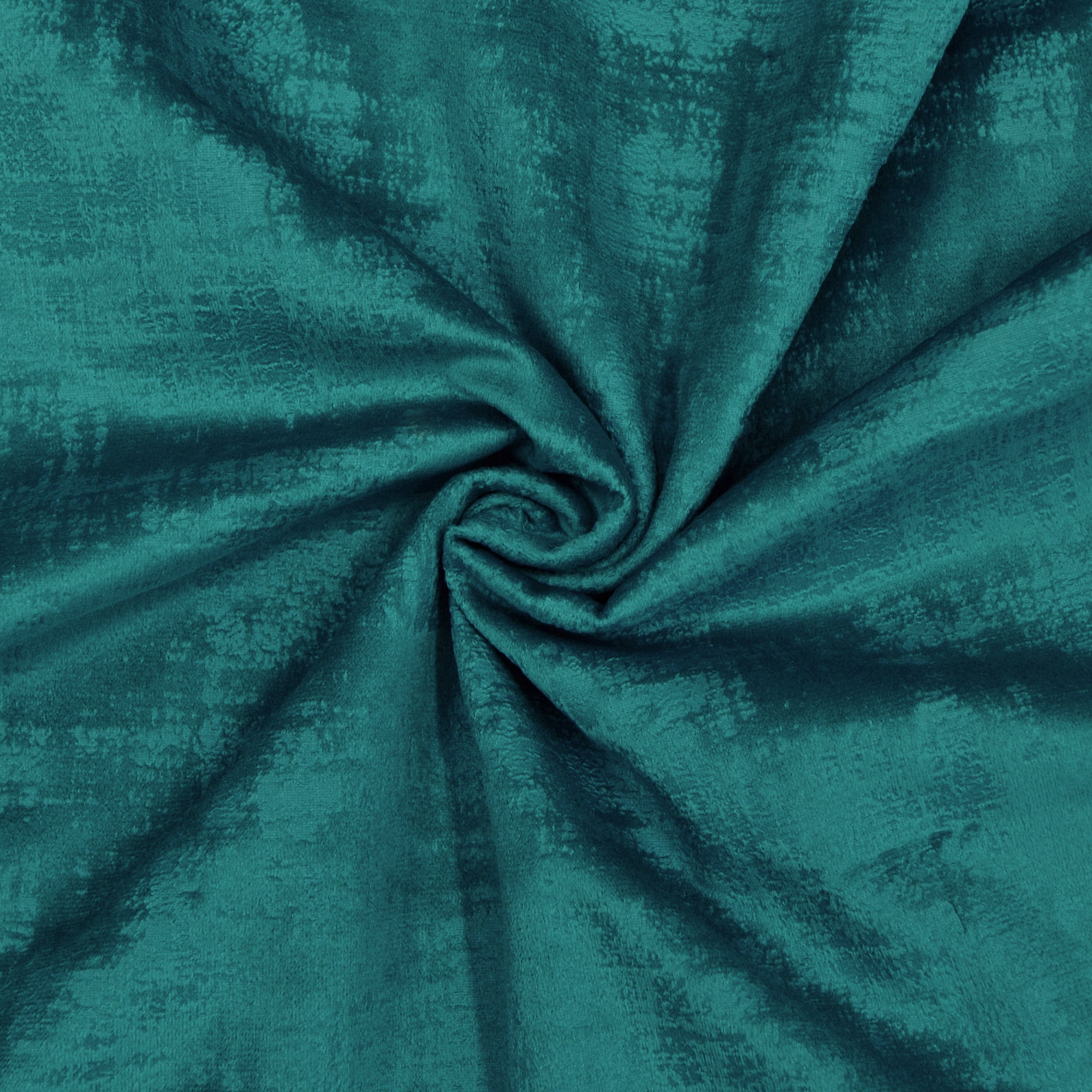 Home Soft Things Textured Velvet 4 Piece Throw Pillow Cover Set - Deep Teal - 20" x 20"