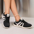 thumbnail image 6 of EKVAHL Orthopedic Walking Shoes for Women, Breathable Mesh Tennis Shoes, Wide Toe Box Zero‑Drop Casual Sneakers Black, 6 of 6