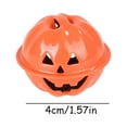 thumbnail image 3 of Halloween Decor Halloween Candy Halloween Inflatables Bat 5pcs 4CM Halloween Pumpkins Bells Tree Decorations Hanging Decor(Buy 2 get 1 free), 3 of 6