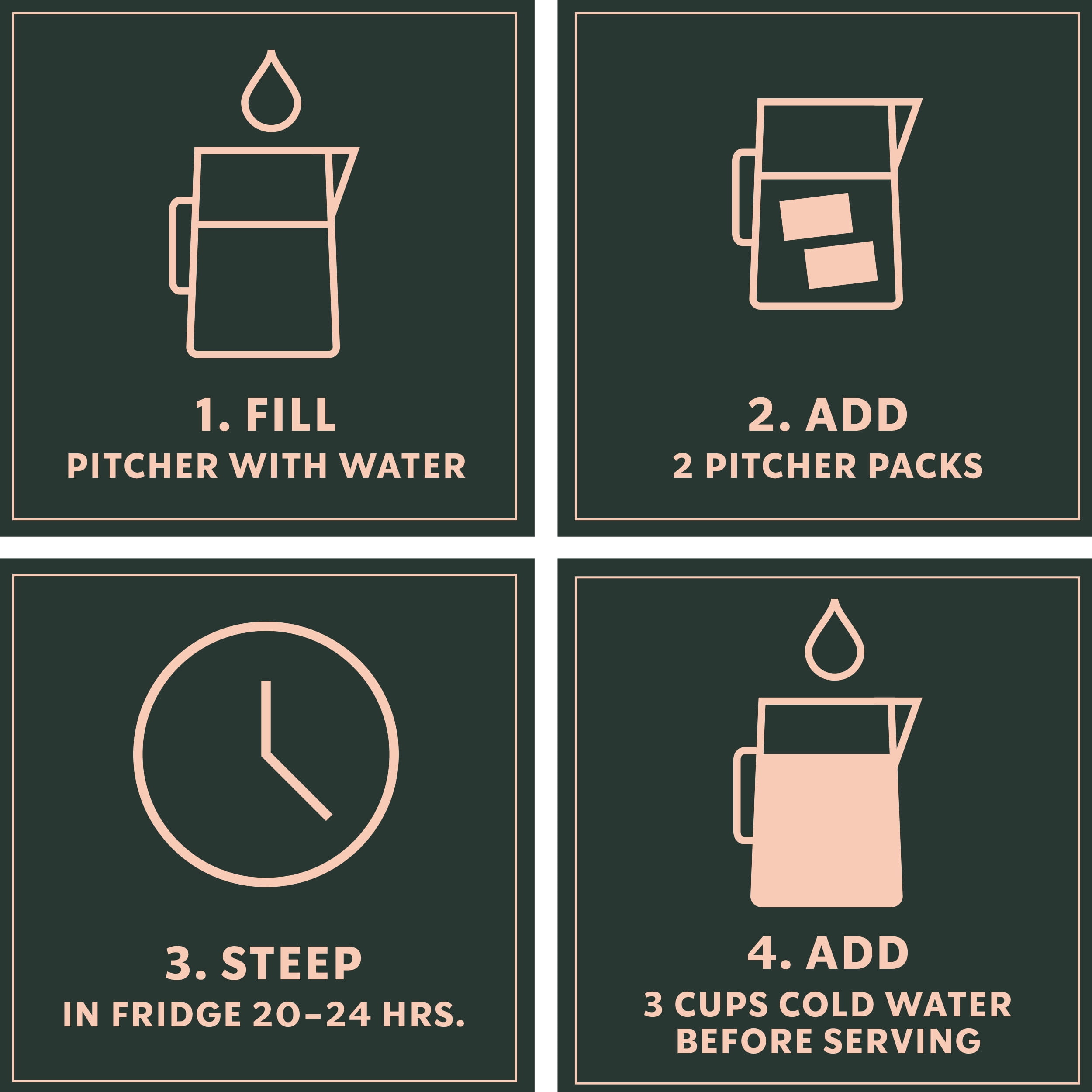 Starbucks Cold Brew Coffee — Signature Black — Pitcher Packs — 1 box (makes 2 pitchers total)