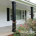 thumbnail image 5 of 10" x 8' Endura-Aluminum Column, Square Shaft (For Post Wrap Installation), Non-Tapered, Fluted, Clay Finish w/ Capital & Base, 5 of 19