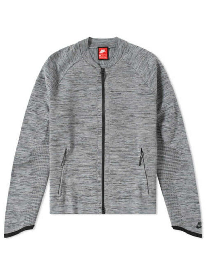 Nike Sportswear Knit Tech Fleece Jacket Heather Grey Black 060 3XL (Msrp $250) Walmart.com