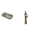 thumbnail image 1 of Elegante Bandeja Para Almacenar Alimentos Y Cosméticos Inspirada En La Estatua De Una Dama Tribal Africana, Escultura Decorativa Ligera Para Tocador De Baño, Cafetería De Frutas, Decoración, 1 of 8