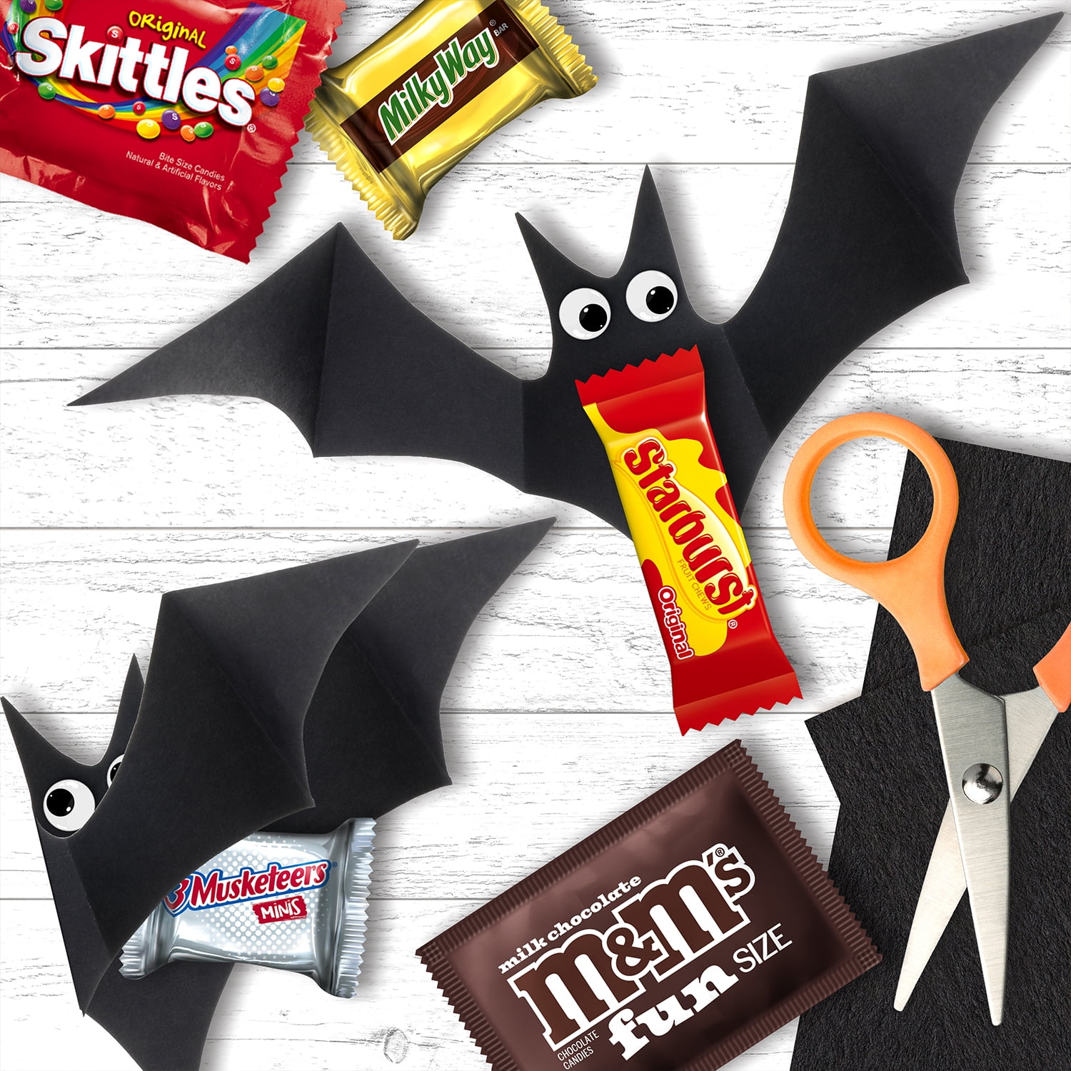 Skittles, Twix, Starburst & More Halloween Candy Variety Pack, 135 Pieces Bulk Bag
