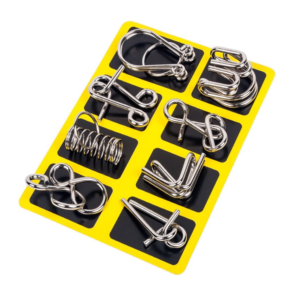 TureClos Puzzles Wire Brain Teaser Interactive Game Education Kid Disentanglement Unlock Games