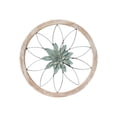 thumbnail image 3 of Decoración de pared de metal con flores, adorno para colgar en la pared, escultura de pared Verde, 3 of 8