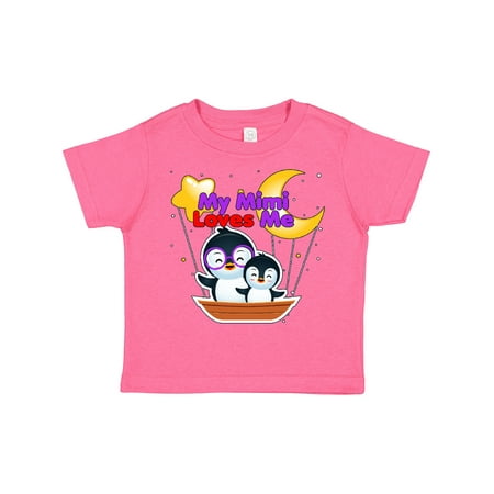

Inktastic My Mimi Loves Me Penguin Gift Toddler Boy or Toddler Girl T-Shirt