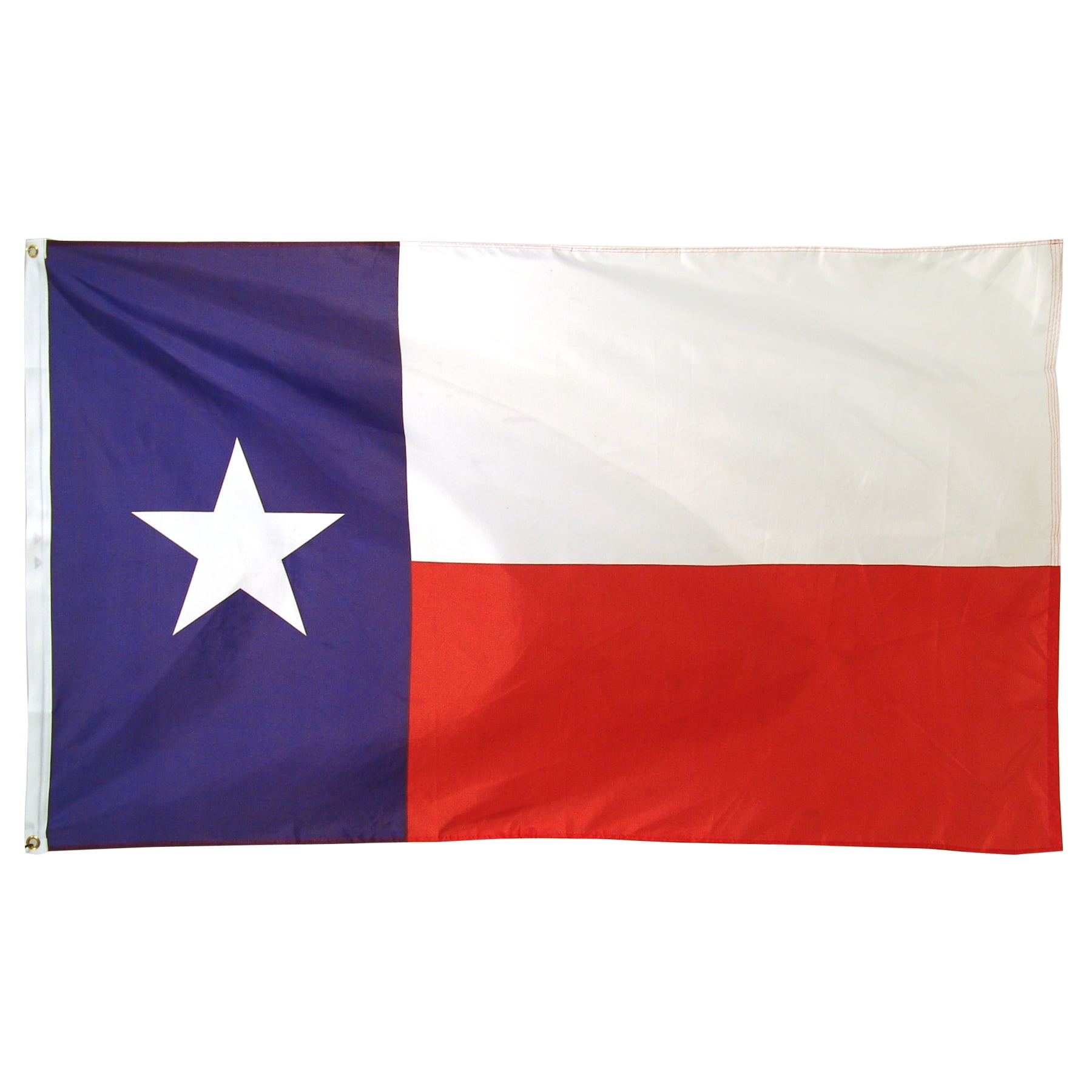 RUF 4'x6' 210D Nylon Embroidered Flag 2 Clips Details about   4x6 Texas State Fully Emb Star 