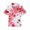 Pink-B#20727gg, variant on Hearthz Polo Shirts for Girls Cherry Floral Printed Short Sleeve Shirts for Teens Girls Lapel Collar Trendy Teen Girl Clothes School Uniform 12-13Y