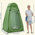 thumbnail image 4 of Norcho Pop Up Changing Tent for Beach Camping, Portable Shower Privacy Shelter Instant, 6.2-6.9ft High, 4 of 7
