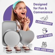 Doll Buddies 79-Piece Kids' Baking Oven Pan Cooking Tools Set