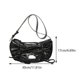 thumbnail image 2 of Bolso Elegante JShteea para Las Axilas Con Lazo Y Correa Ajustable Mujer Negro, 2 of 9