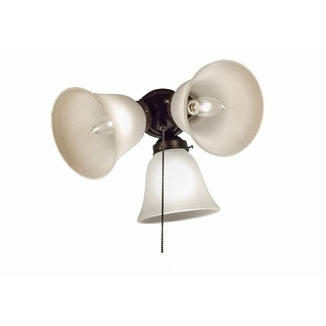 6 25 In 3 Light Ceiling Fan Kit, Ceiling Fan Light Wattage Limiter Replacement
