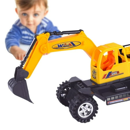 - Engineering Vehicles Truck Large Excavator Model Car Classic Toy For Boy Kids