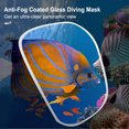 Snorkel Mask Set Snorkeling GearDry Snorkel Set and Mask Kids Adults