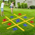 thumbnail image 1 of Juego al aire libre Giant Tic Tac Toe GoBene con 10 pufs, 1 of 7