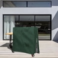 thumbnail image 3 of Ping Pong Table Cover, Waterproof Windproof Anti-UV Heavy Duty Oxford Fabric Table Tennis Table Cover with Zipper and Adjustable Drawstring, 3 of 4