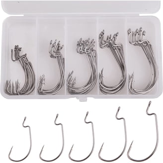 OROOTL Circle Hooks Fishing Hooks,100pcs 2X Strong Saltwater Catfish Bass Fishing Hooks Custom Offset Sport Circle Hooks Size 7/0 - Walmart.com OROOTL Circle Hooks Fishing Hooks,100pcs 2X Strong Saltwater Catfish Bass Fishing Hooks Custom Offset Sport Circle Hooks Size 7/0 - Walmart.com