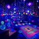thumbnail image 2 of 100W LED UV-svartljus, kraftfull UV-strålkastare, IP66, 395 UV-lampa nm för jul, Halloween-ljusfest (2-pack), 2 of 5