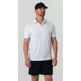 thumbnail image 3 of Burlebo Men's Performance Short Sleeve Polo Golf Shirt, 3 of 6