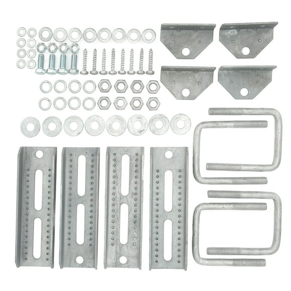 Swivel Bunk Bracket Kit, Swivel Top Bracket Sturdy Construction High Hardness Adjustable For 3x3 Boat Trailer Member
