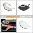 thumbnail image 4 of Trimla Front Tow Cover Fit 17-20 Mercede Benz E W213 AMG Line for E200 E220 E250 E300 E350 E400 E500 E550 2017 2018 2019 2020 bumper towing Hook Eye Cap A2138855200, 4 of 5