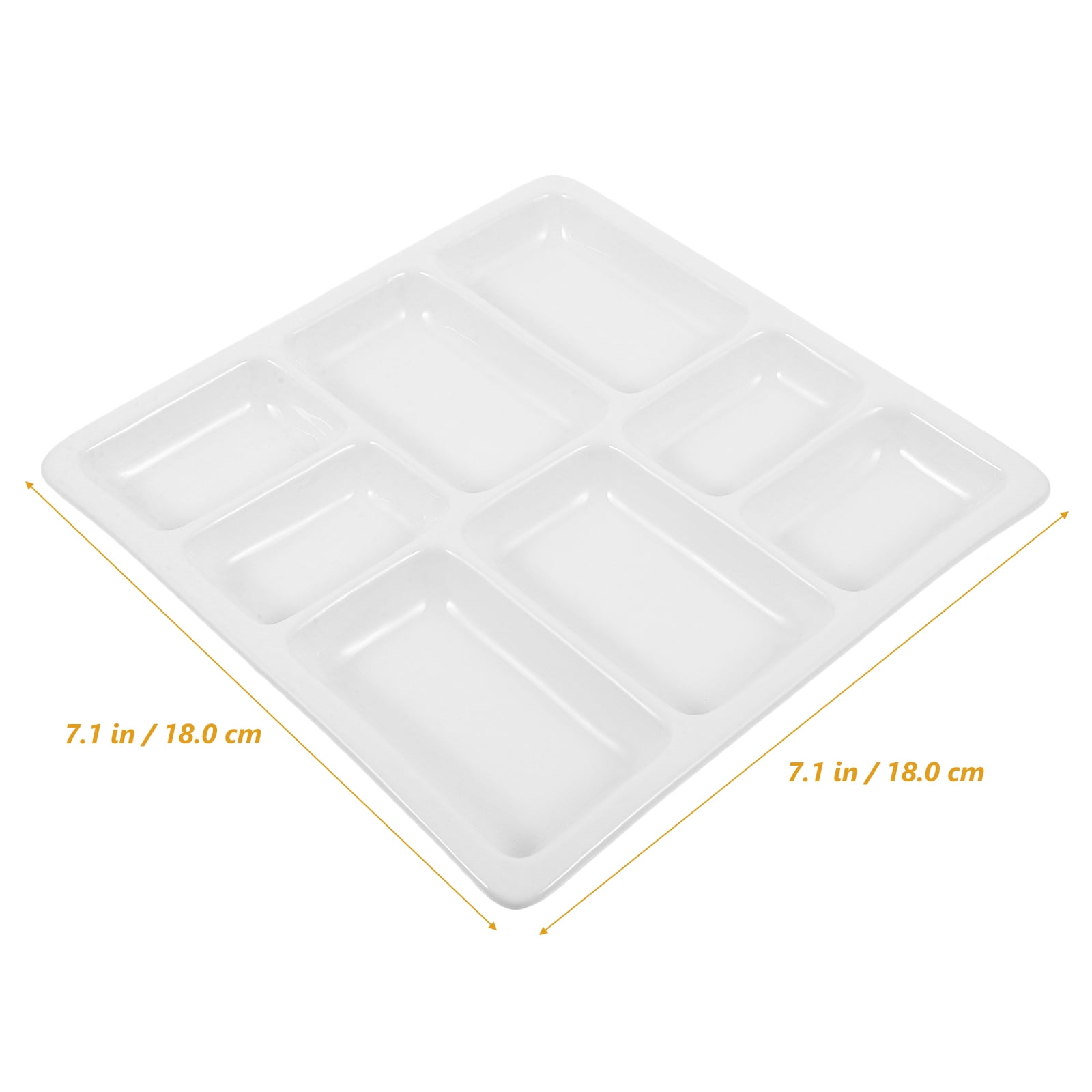 FESTFENDS Ceramic Palette For Watercolor White 1Pack Storage Function Artists Use