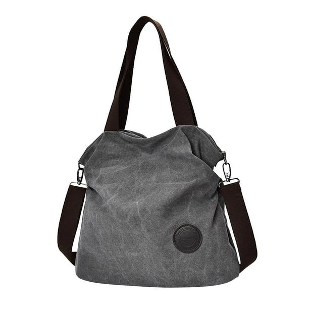 s Mujeres Capacidad De Hombro Gris Del Sunnimix Lona