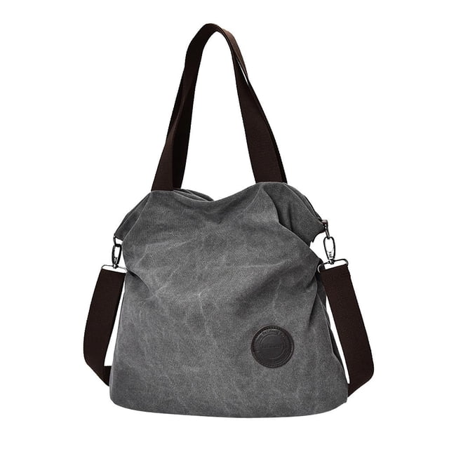 s Mujeres Capacidad De Hombro Gris Del Sunnimix Lona
