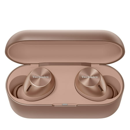 UPC: 0885170381148 | Technics Earbuds  True Wireless with Charging Case  Rose Gold  EAHAZ40N
