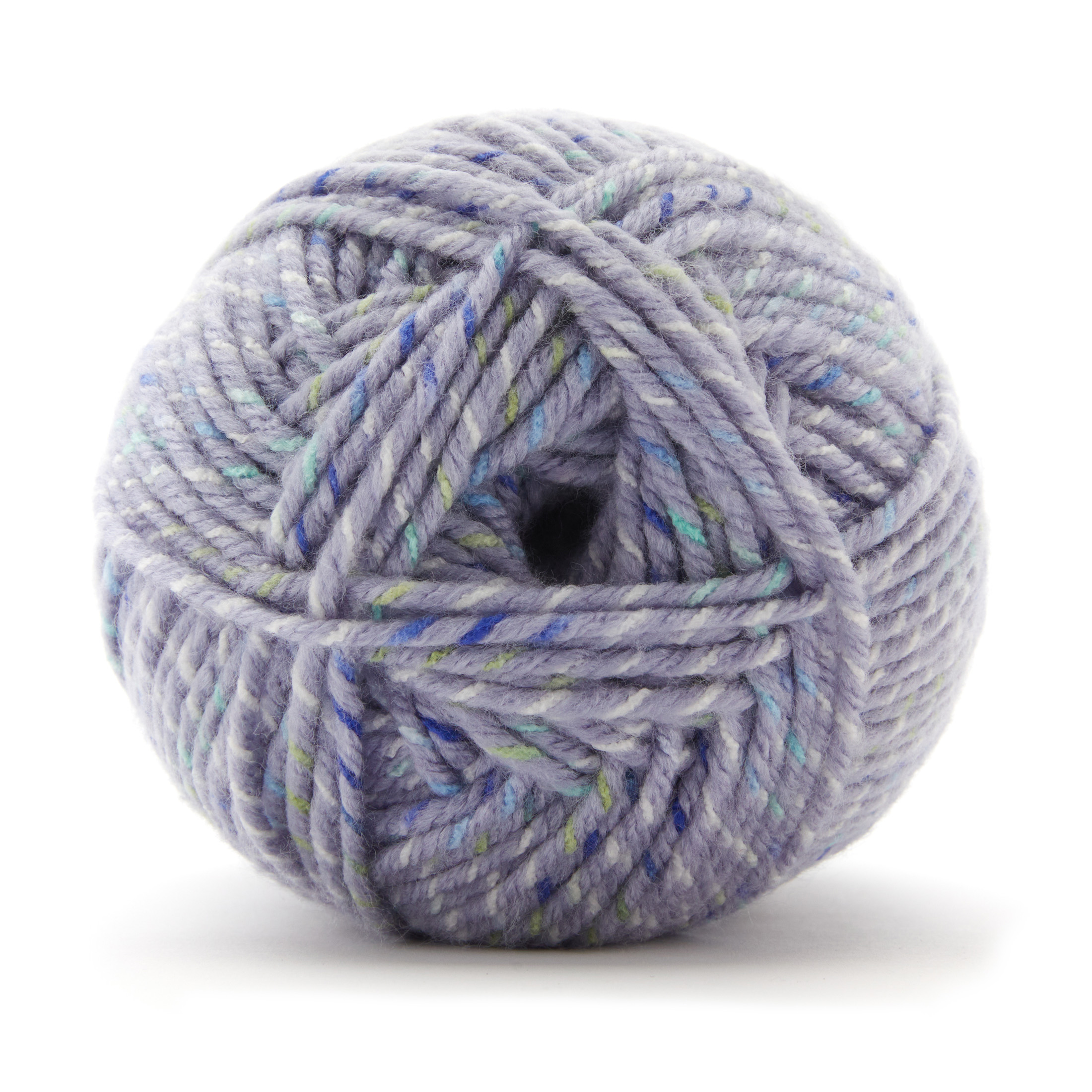 Loops & Threads Jean Shorts Carousel Twist Yarn - Bulky Weight Yarn for Knitting, Crochet, Weaving, Arts & Crafts, 15 Pack