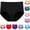 Solid, variant on CHUMUD Plus Size Cotton Underwear for Women High Waisted Full Coverage Briefs Solid Soft Strech Breathable Tummy Control Panties