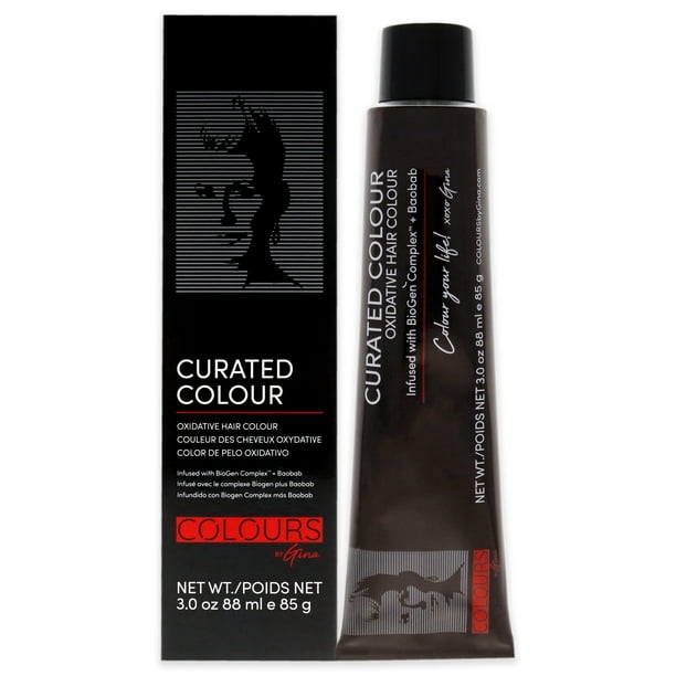 Curated Colour - Tónico azul frío 0.1 de Colours By Gina para unisex - Tinte para el cabello de 3 oz