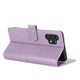 thumbnail image 5 of for Samsung Galaxy A32 5G Wallet Case, with Hand Strap Embossed Mandala Pattern Flower Premium PU Leather Protective Full Flip Phone Case Cover for Samsung Galaxy A32 5G,Purple, 5 of 11