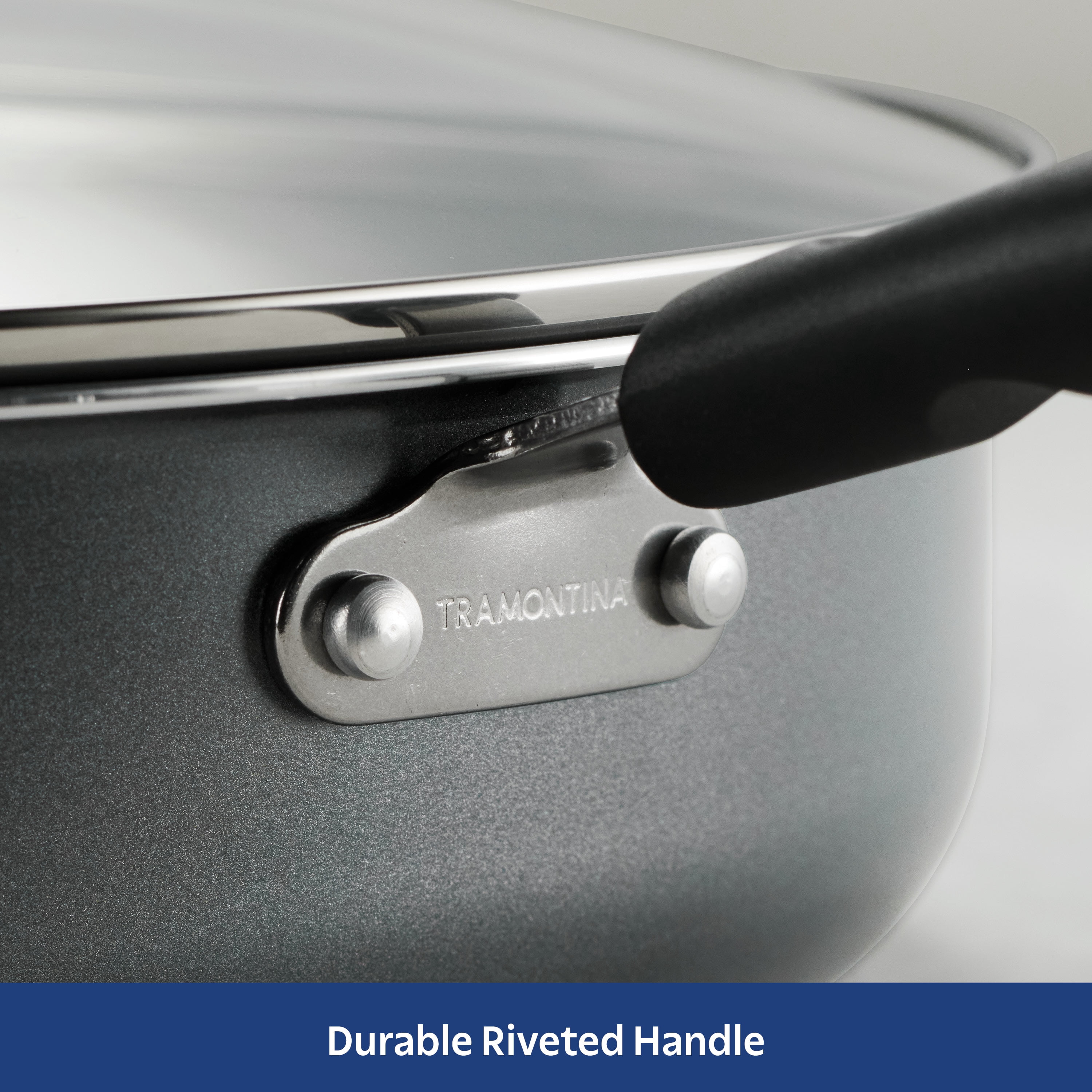 Tramontina PrimaWare 5 Quart CERAMIC Covered Jumbo Cooker