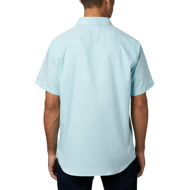 Columbia Sportswear Utilizer II Solid SS Shirt - Mens - Bright Aqua