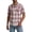 American Beauty, variant on ® Men's Premium Short Sleeve Plaid Shirt, Sizes S-2XL