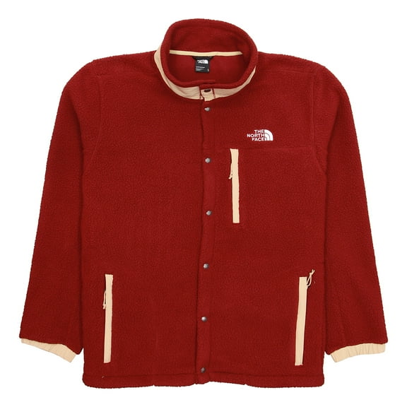 The North Face Parkview Men's Full Snap Fleece Jacket (XLarge, Cordovan)