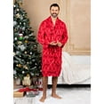 thumbnail image 4 of Intimo Family Robes Set Adult and Kid Plush Holiday Bathrobe, 4 of 7