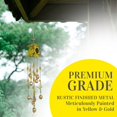 thumbnail image 5 of Birdhouse Wind Chimes - Yellow, 5 of 6