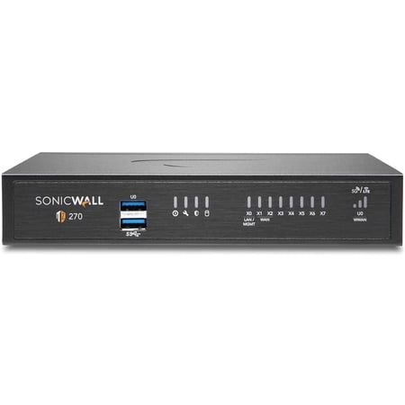 UPC: 0758479273059 | SonicWall TZ270 – Threat Edition – security appliance – with 1 year TotalSecure (02-SSC-7305)