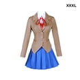 thumbnail image 4 of Guardurnaity 1 Juego de disfraz de poliéster para mujer, portátil, bonito, reutilizable, lavable, estilo japonés, actuación en escenario, Disfraces de disfraces XXXL, 4 of 6