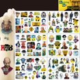 thumbnail image 2 of Pegatinas de dibujos animados de la serie de TV americana para niños, Tatuajes Temporales, arte corporal, juguetes de fiesta de Cosplay, regalos para niños, 2 of 4