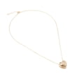thumbnail image 2 of Collar Gargantilla Ametrinaa MPGD0023 con Dije Baúl de Corazón Chapa de Oro 18k, 2 of 6
