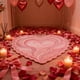 thumbnail image 5 of Valentines Day Carpet Entrance Door Heart Shape Mat Household Absorbent Nonslip Foot Mat Dirt Proof Mat Bathroom Nonslip Mat Size 16x20 In, 5 of 6