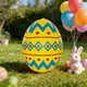thumbnail image 1 of Huevos inflables de Pascua de PVC, huevos inflables, huevos de Pascua inflables de PVC, inflables de Pascua, decoración, decoraciones de Pascua, decoraciones de Pascua, decoración de otoño, decoración, 1 of 6