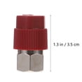 thumbnail image 4 of OUNONA 2Pcs Quick Coupler Adapter Set for Car Air Conditioner Hose Fitting with Colored Knobs, 4 of 5