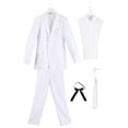 thumbnail image 5 of Men's White Suit Costume, 5 of 11
