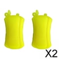 thumbnail image 1 of 2x Caña de Pescar Fija Bola Fijación Clip de Encuadernación Soporte de Caña de Pescar Clip de Poste Flexible Elástico Cómodo Conectores de Tubo de Pes 2 piezas, 1 of 8